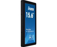 Iiyama ProLite Ein 15.6" (39.5 cm) PCAP Open Frame 10-Punkt-Multitouch-Monitor mit Edge-to-Edge Glas und IPS-Panel-Technologie - 39,6 cm (15.6") - 1920 x 1080 Pixel - Full HD - 5 ms - Schwarz