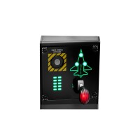 ThrustMaster VIPER Panel - Joystick + Motorsteuerungshebel - PC - Kabelgebunden - USB - Schwarz - Kabel