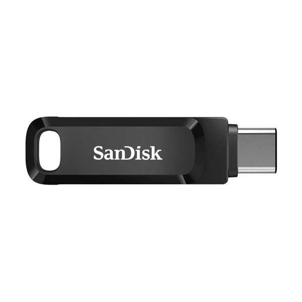 SanDisk Ultra Dual Drive - 128 GB - USB Type-A / USB Type-C - 3.2 Gen 1 (3.1 Gen 1) - 150 MB/s - Dia - Schwarz - Silber