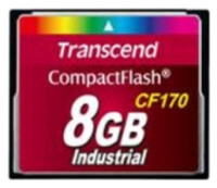 Transcend CF170 - 8 GB - Kompaktflash - MLC - 90 MB/s -...