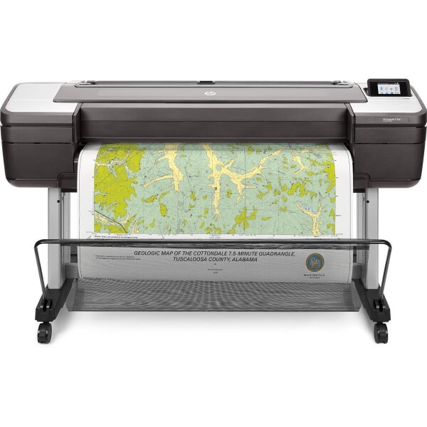 HP Designjet T1700 44-Zoll-Drucker - Thermal Inkjet - 2400 x 1200 DPI - TIFF - HP-GL/2 - URF - JPEG - CALS G4 - Cyan - Grau - Magenta - Mattschwarz - Foto schwarz - Gelb - 2400 x 1200 DPI - 116 pph