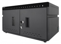 Manhattan 20-Port Ladeschrank 360 W, 20 USB-C PD-Ports, geräumige Fächer für Handys und Ta