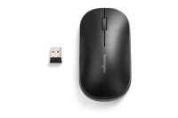 Kensington SureTrack™ Kabellose Maus mit Bluetooth & Nano-USB-Empfäger - Beidhändig - RF Wireless + Bluetooth - 2400 DPI - Schwarz