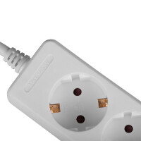 Lindy 73100 Innenraum 3AC outlet(s) Weiß...