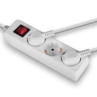 Lindy 73101 Innenraum 3AC outlet(s) Weiß...