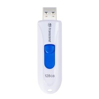 Transcend JetFlash 790 128GB - 128 GB - USB Typ-A - 3.2 Gen 1 (3.1 Gen 1) - Dia - 4,9 g - Weiß
