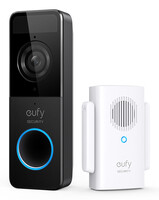 EUFY Video Doorbell 1080p - Schwarz - Weiß - Haus - IP65 - 1600 x 1200 Pixel - 5 m - 1080p