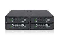 Icy Dock MB607SP-B - 13,3 cm (5.25") - HDD-Käfig - 2.5" - Schwarz - Metall - CE - REACH