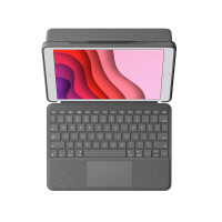 Logitech Combo Touch - QWERTY - Spanisch - Touchpad - 1,8 cm - 1 mm - Apple