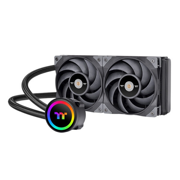 Thermaltake Toughliquid 240 ARGB - All-in-One-Flüssigkeitskühler - 58,35 cfm - Schwarz