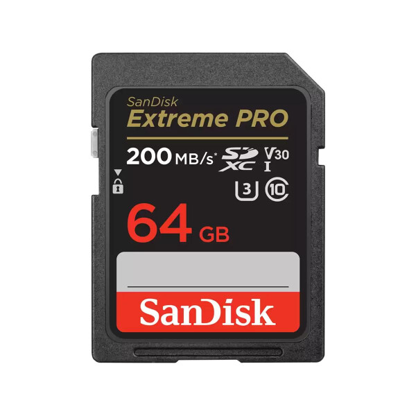 SanDisk Extreme Pro - Flash-Speicherkarte - 64 Gb - Extended Capacity SD (SDXC)