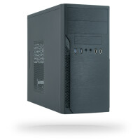 Chieftec HO-12B - Tower - PC - Schwarz - micro ATX - SECC - 14 cm