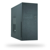 Chieftec HO-11B - Tower - PC - Schwarz - micro ATX - SECC...