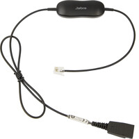 Jabra GN1216 Avaya Cord - Kabel - Schwarz