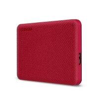 Toshiba Canvio Advance - 4 TB - 2.5" - 2.0/3.2 Gen 1 (3.1 Gen 1) - Rot