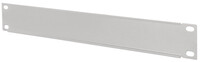 Intellinet 10" Blindabdeckung - 1 HE - verdeckt ungenutzte Bereiche in 10"-Schränken - Metall - grau - Blindplatte - Stahl - Grau - 180 g