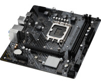ASRock H610M-H2/M.2 D5 Intel H610 1700 Micro ATX 2 DDR5 2 HDMI GB LAN PCIe4 1x M.2
