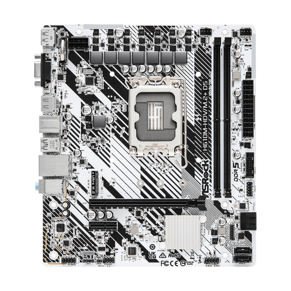 ASRock H610M-HDV/M.2+ D5 - mATX S1700