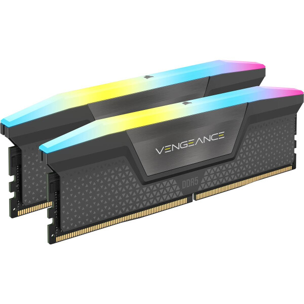 Corsair VENGEANCE RGB DDR5 6000MT/s 32GB (2x16GB) Grey - AMD EXPO - 32 GB