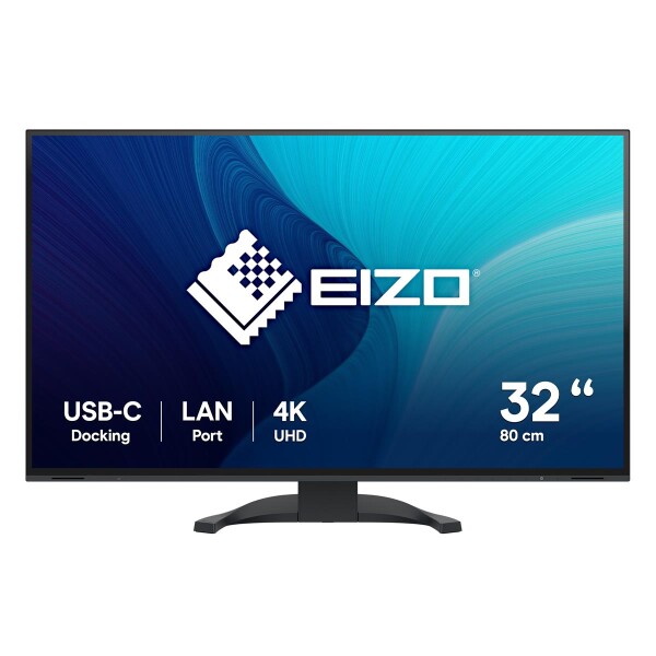 EIZO FlexScan EV3240X-BK - 80 cm (31.5") - 3840 x 2160 Pixel - 4K Ultra HD - LED - 5 ms - Schwarz