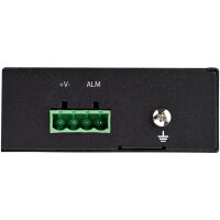StarTech.com PoE + Industrial Media Converter 60W - Medienkonverter LWL Kupfer - Singlemod