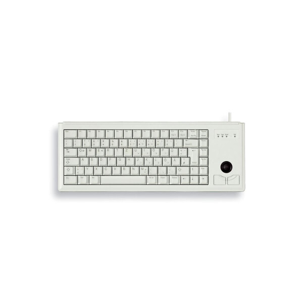 Cherry Slim Line G84-4420 - Tastatur - 500 dpi Optisch - 83 Tasten - Grau