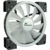 Inter-Tech 88885539 - Ventilator - 14 cm - 1200 RPM - 64,73 m³/h - Schwarz