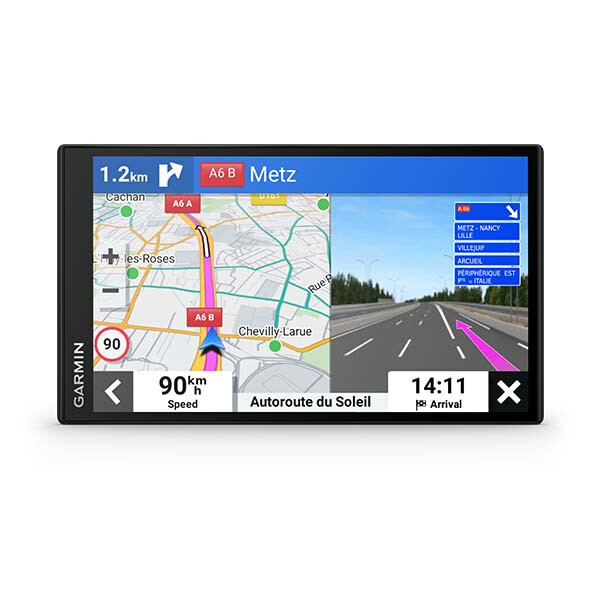 Garmin DriveSmart 76 - 17,8 cm (7 Zoll) - 1024 x 600 Pixel - TFT - 152,4 x 88,9 mm (6 x 3.5 Zoll) - Multitouch - 152 x 89 mm