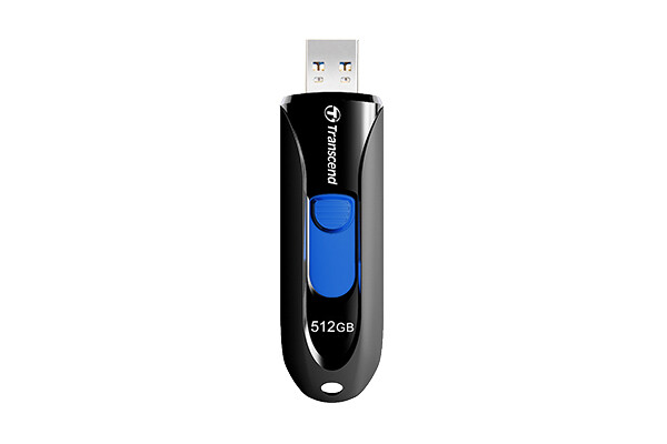 Transcend JetFlash 790 - 512 GB - USB Typ-A - 3.2 Gen 1 (3.1 Gen 1) - Ohne Deckel - 9 g - Schwarz - Weiß