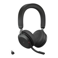 Jabra Evolve2 75 - Verkabelt & Kabellos - Anrufe/Musik - 20 - 20000 Hz - 197 g - Kopfhörer - Schwarz
