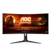 AOC G2 CU34G2X/BK - 86,4 cm (34 Zoll) - 3440 x 1440 Pixel...