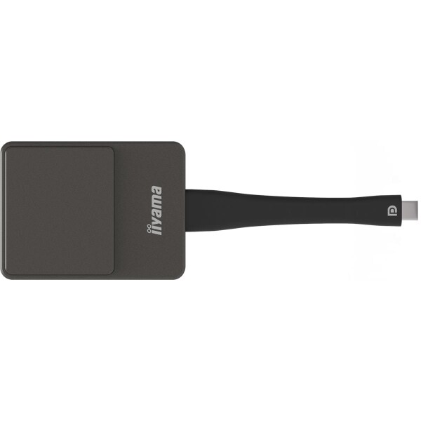 Iiyama Kabelloser Präsentation-Dongle mit USB-C-Stecker - 4K Ultra HD - 3840 x 2160 Pixel - 480p - 576p - 720p - 1080p - 60 fps - USB - USB Typ-C