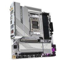 Gigabyte MB GBT AMD AM5 B650M A ELITE AX ICE G10 - AMD Sockel AM5 (Ryzen Zen4) - Micro/Mini/Flex-ATX