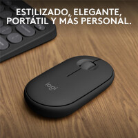 Logitech Pebble Mouse 2 M350s Wireless, Tonal Graphite