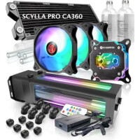 RAIJINTEK SCYLLA PRO CA360 - Flüssigkeitskühlung - 75 cfm - Mehrfarbig