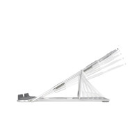 Kensington Easy Riser™ Aluminium Laptopständer - Notebook-Ständer - Silber - Aluminium - 40,6 cm (16 Zoll) - 5 kg - 86 - 118 mm