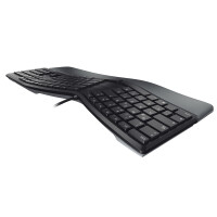 Cherry KC 4500 ERGO - Volle Größe (100%) - USB - QWERTY - Schwarz