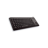 Cherry Slim Line COMPACT-KEYBOARD G84-4400 - Tastatur - 83 Tasten QWERTY - Schwarz