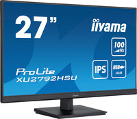 Iiyama ProLite 27" (68.6 cm) Monitor mit IPS-Panel-Technologie und 100Hz Bildwiederholrate - 68,6 cm (27") - 1920 x 1080 Pixel - Full HD - LED - 0,4 ms - Schwarz