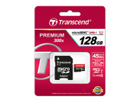 Transcend TS64GSDU3 - 128 GB - MicroSDHC - Klasse 10 - MLC - 90 MB/s - Class 1 (U1)