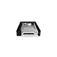 ICY BOX IB-2217StS - 8,89 cm (3.5") - Speicherlaufwerkbehälter - 2.5" - SATA - SATA II - SATA III - Schwarz - Aluminium - Kunststoff - Edelstahl