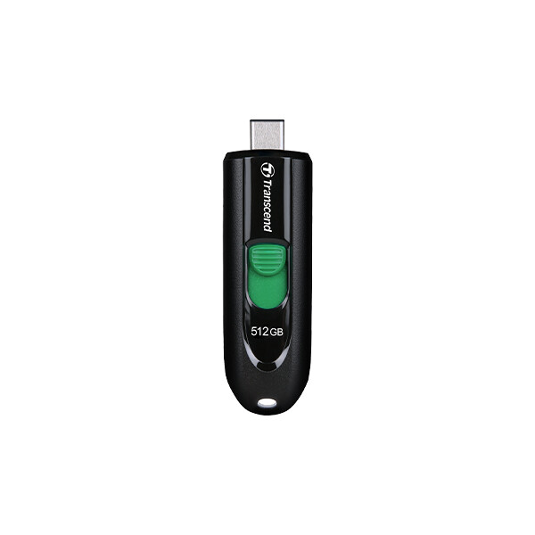 Transcend USB-Stick 512GB JetFlash USB3.2 Pen Drive Type-C Capless bl.