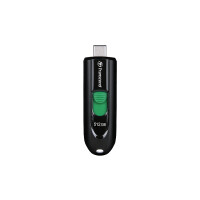 Transcend USB-Stick 512GB JetFlash USB3.2 Pen Drive Type-C Capless bl.