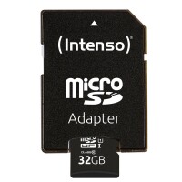 Intenso 32GB microSDHC - 32 GB - MicroSDHC - Klasse 10 - UHS-I - 90 MB/s - Class 1 (U1)