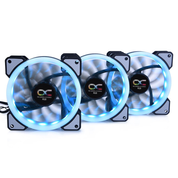 Alphacool Eiszyklon Aurora LUX Digital RGB - Ventilator - 12 cm - 1100 RPM - 29 dB - 87,32 m³/h - Transparent