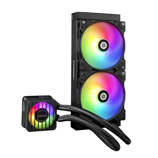 Enermax LIQMAXFLO 360mm CPU AIO Flüssigkeitskühler - Xtreme Doppelkammerpumpe- VRM