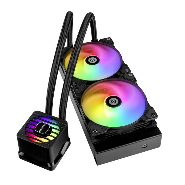 Enermax LIQMAXFLO 360mm CPU AIO Flüssigkeitskühler - Xtreme Doppelkammerpumpe- VRM