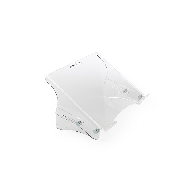 Bakker Q-note 350 Notebook Stand - Laptop-Ständer - Transparent - Kunststoff - Stahl - 25,4 cm (10") - 50,8 cm (20") - 110 - 230 mm