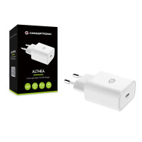 Conceptronic ALTHEA 1-Port 25W USB-C PD-PPS-Ladegerät - Indoor - AC - Weiß