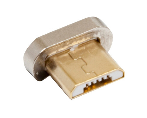 RealPower 168184 - Magnetic - Mikro-USB - Gold
